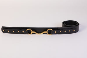 
                  
                    Load image into Gallery viewer, Belt | Micro Horsebit | Leather
                  
                
