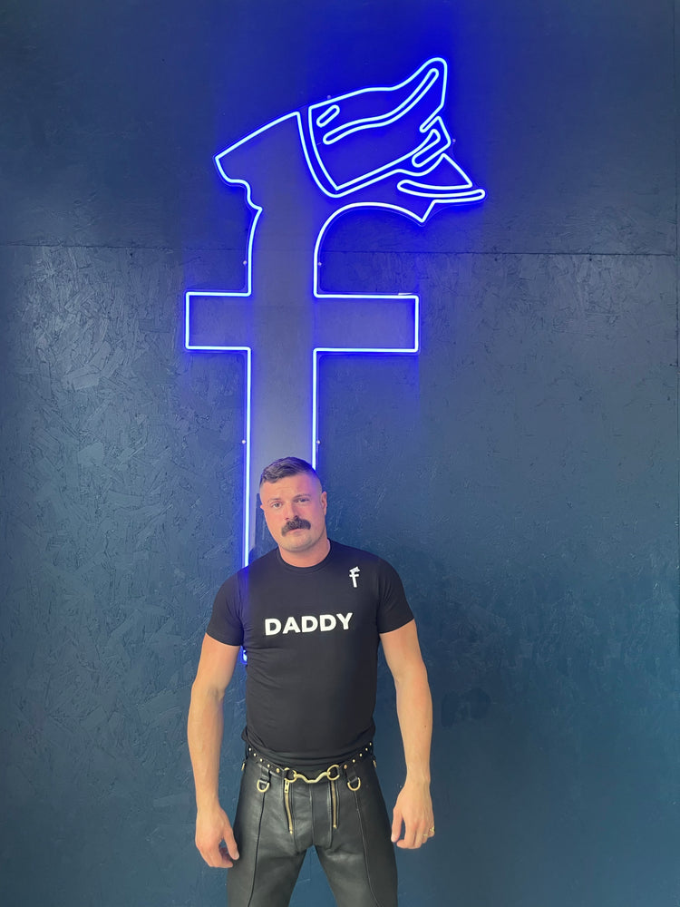 DADDY | T-Shirt | Cropped T-Shirt | Black