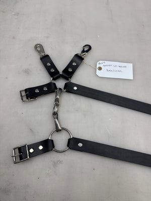
                  
                    Load image into Gallery viewer, Twin strap leg harness Sample Sale #067 - X Large
                  
                