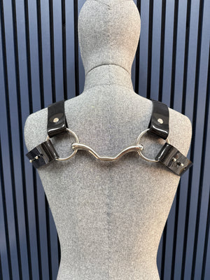 
                  
                    Load image into Gallery viewer, Horsebit H harness Sample Sale #016 - 38-42 inch chest measured
                  
                