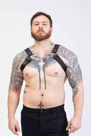 
                  
                    Load image into Gallery viewer, H Style | Leather Horsebit Harness
                  
                