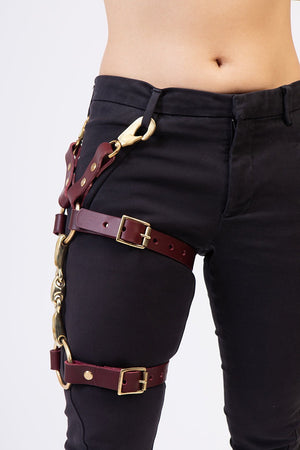 
                  
                    Load image into Gallery viewer, Leg Harness | Horsebit | Leather
                  
                