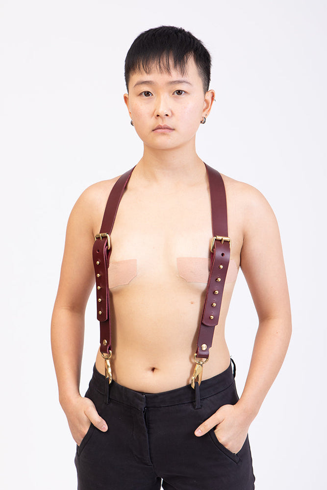 
                  
                    Load image into Gallery viewer, Braces | Horse Bit | Leather
                  
                