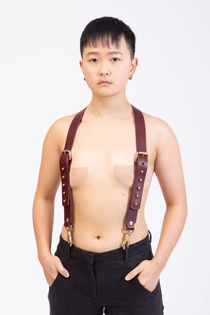 
                  
                    Load image into Gallery viewer, Braces | Horse Bit | Leather
                  
                