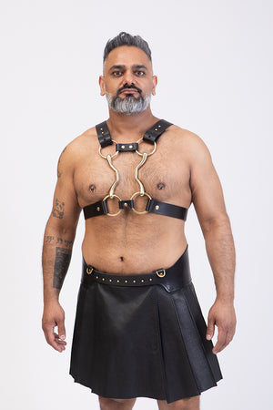 
                  
                    Load image into Gallery viewer, Miller Harness  | Leather Horsebit Harness
                  
                