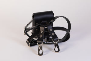 
                  
                    Load image into Gallery viewer, Twin Strap Leg Pocket | Leather
                  
                