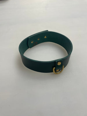 
                  
                    Load image into Gallery viewer, SAMPLE SALE - Leather Choker Collar
                  
                