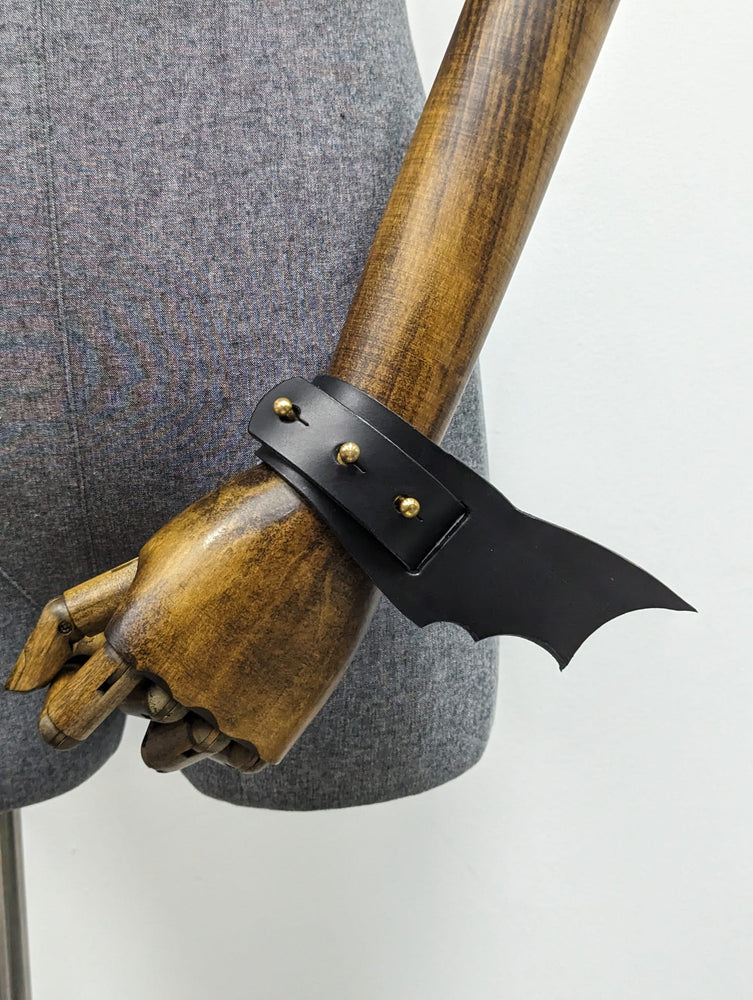 
                  
                    Load image into Gallery viewer, Leather Bat Cuffs
                  
                