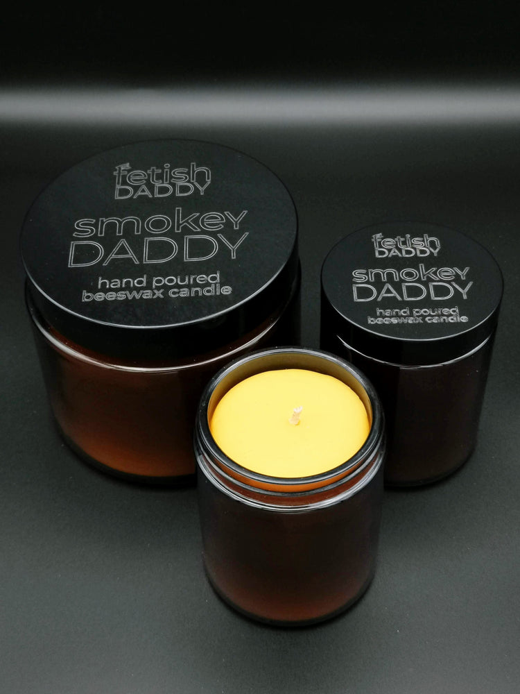 
                  
                    Load image into Gallery viewer, Smokey Daddy | Beeswax Candle
                  
                