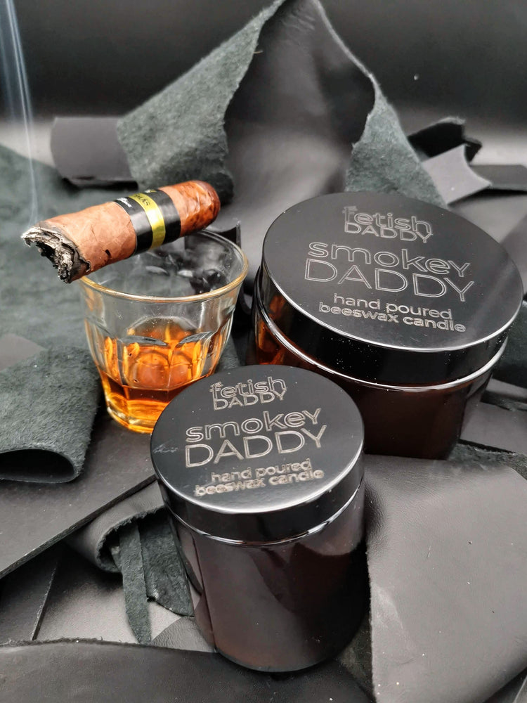 
                  
                    Load image into Gallery viewer, Smokey Daddy | Beeswax Candle
                  
                