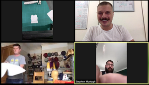 
                  
                    Load image into Gallery viewer, Virtual Rubber Vest Making Course - All tools included
                  
                